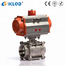 Q611F-16P-DN40 Pneumatic Operated DN40 Ball Valve